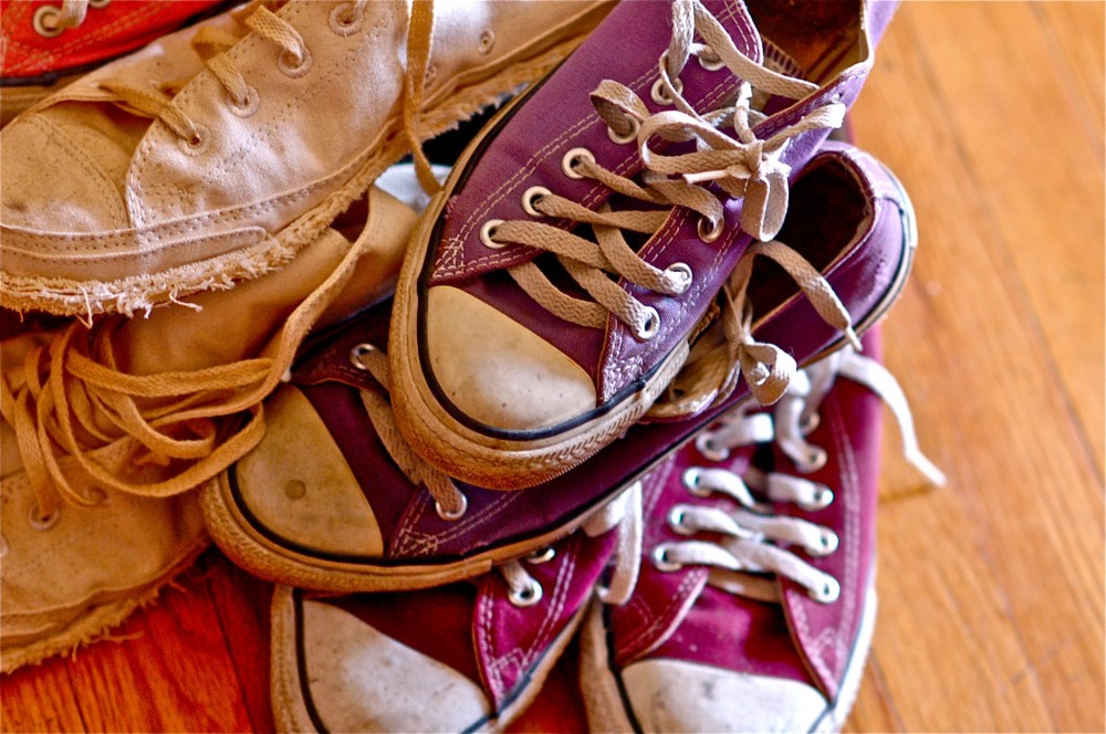 L.K. has been wearing chucks since she was 16