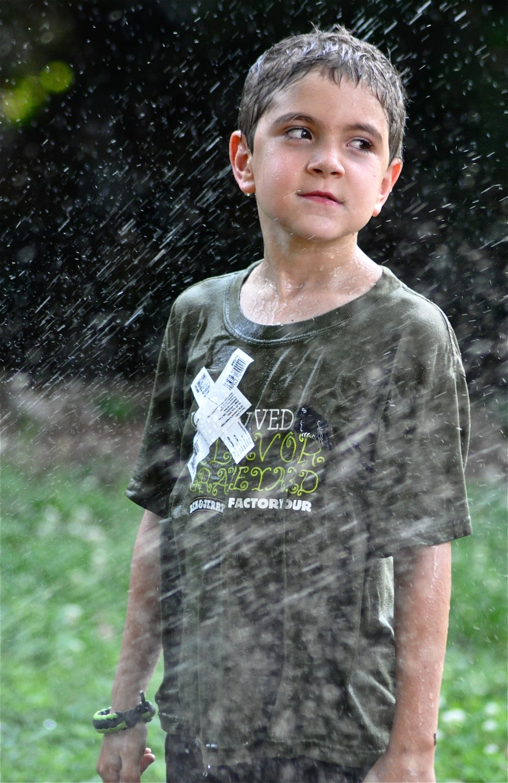 He acts like a big kid one minute, the next his temper reminds me of