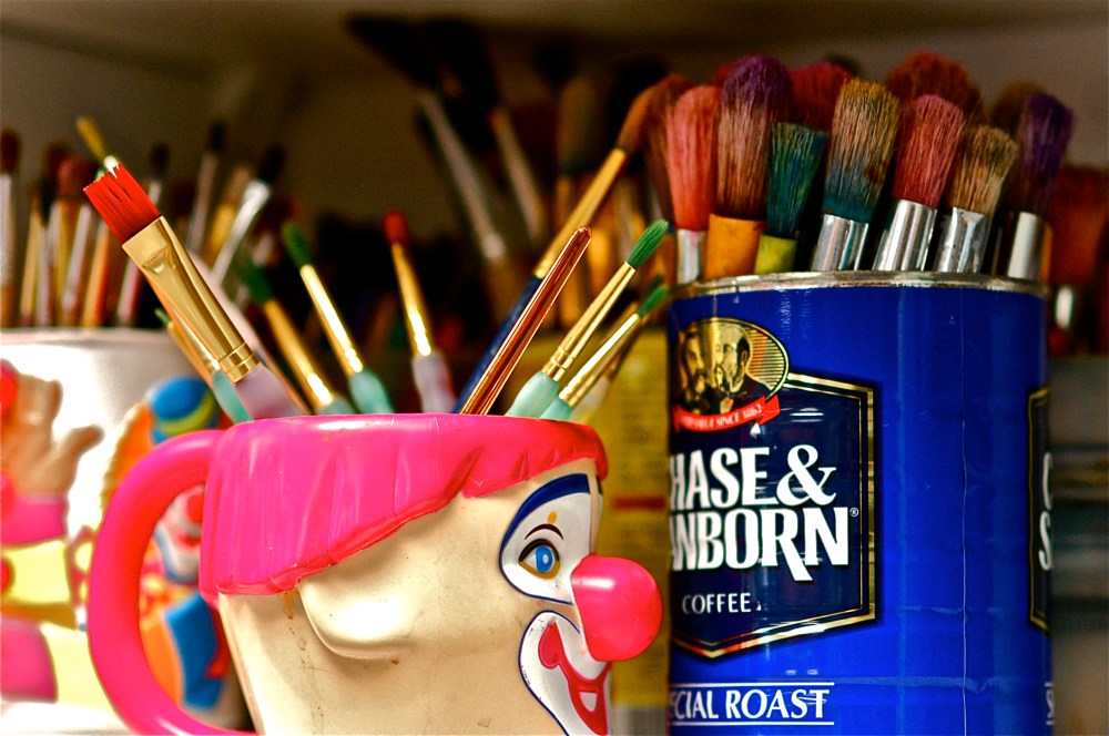 Ha! More children's paint brushes...