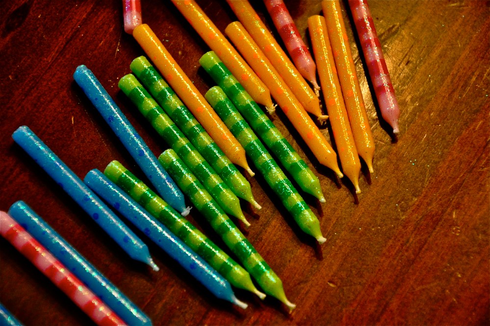 The candles are just important as the cake