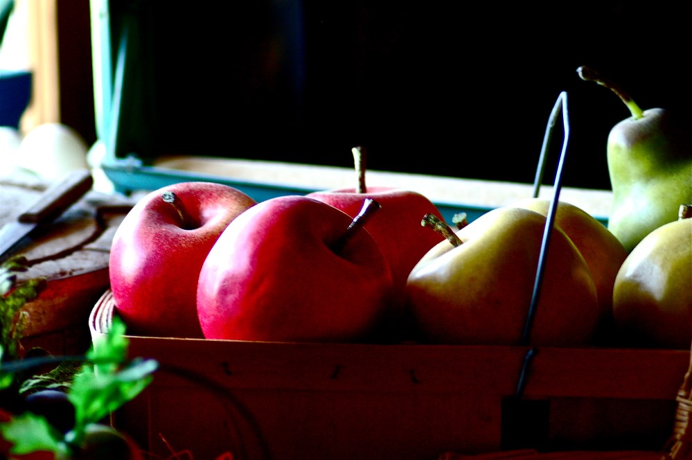 Fruit in some ones basket