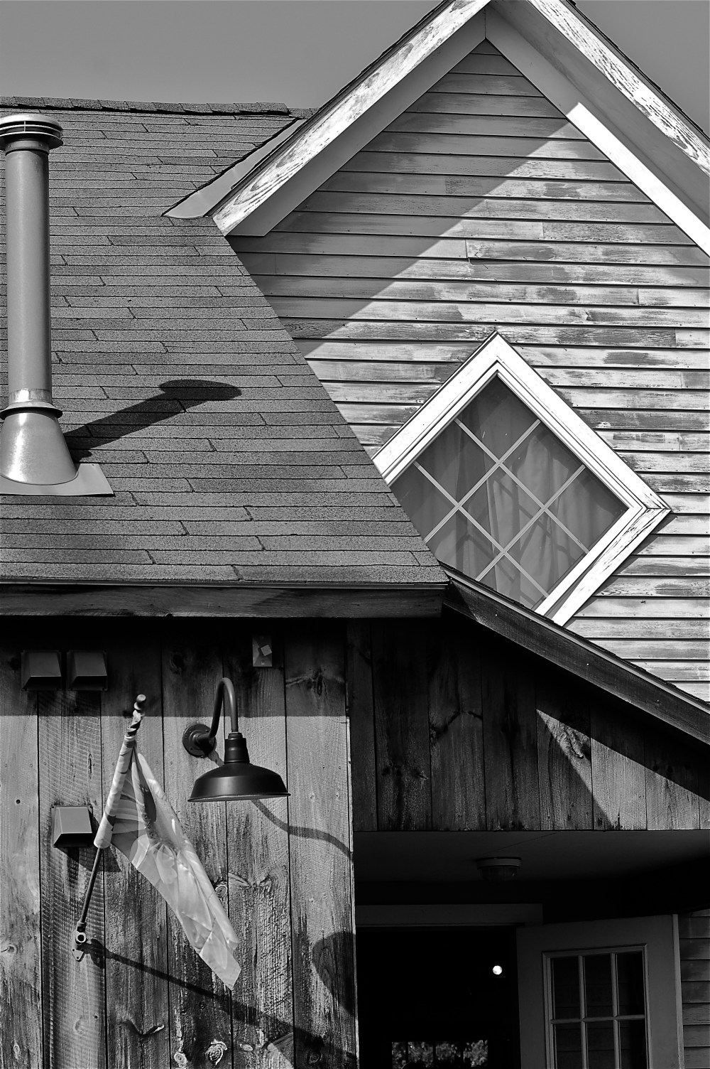 This old house has a kiln for blowing glass