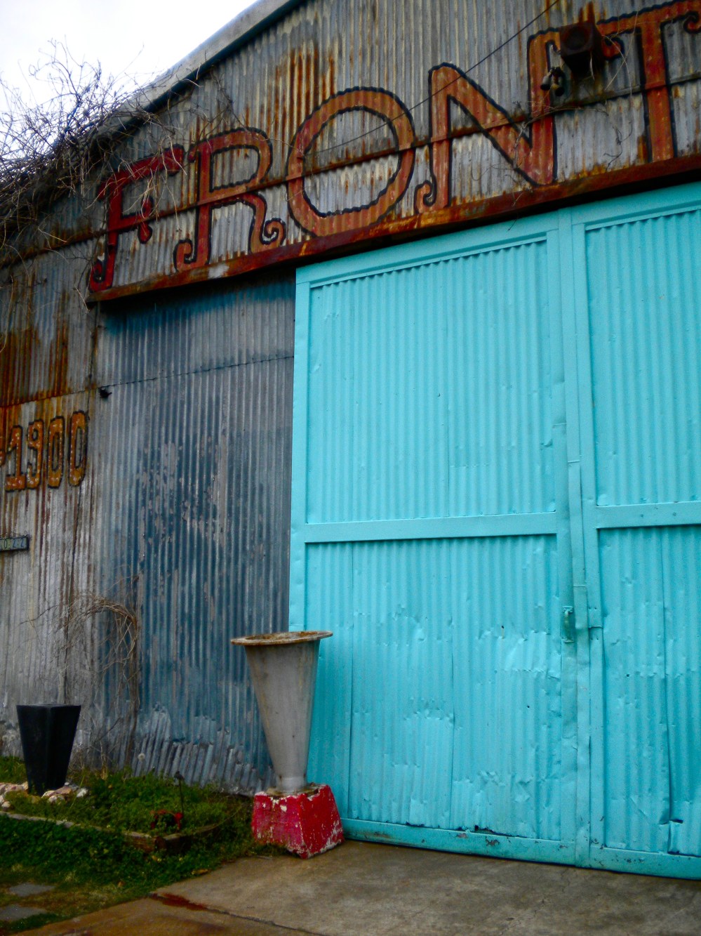 This looks like a scary place, but then the way you get in looks fun