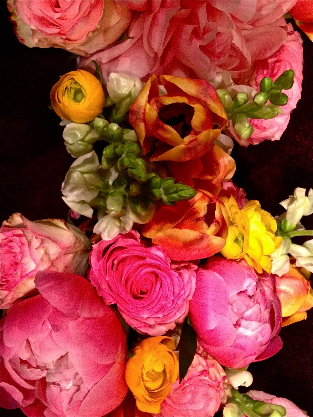 My daughter's Confirmation flowers (iPhone)