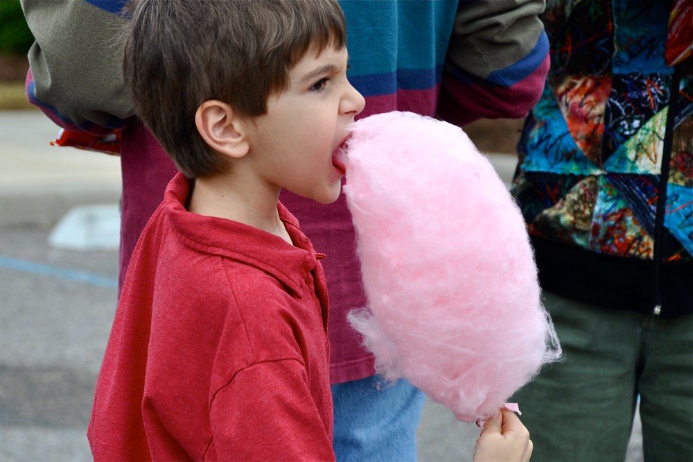 The luckiest kid in the whole wide world