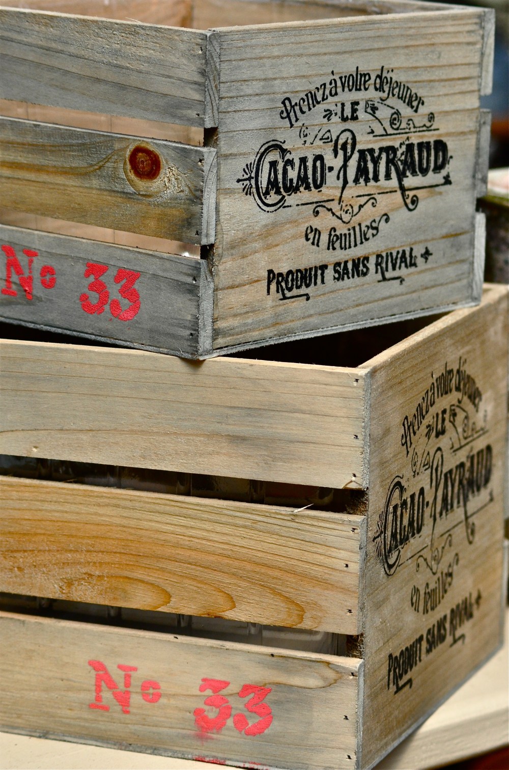 Usually these are tossed or giving back to the supplier, but here they sell them