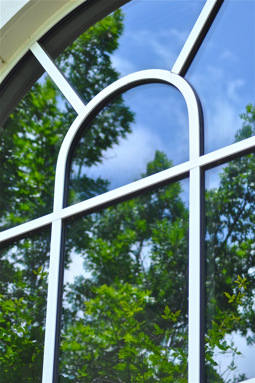 I never really notice the sky until I see it reflected off of something else