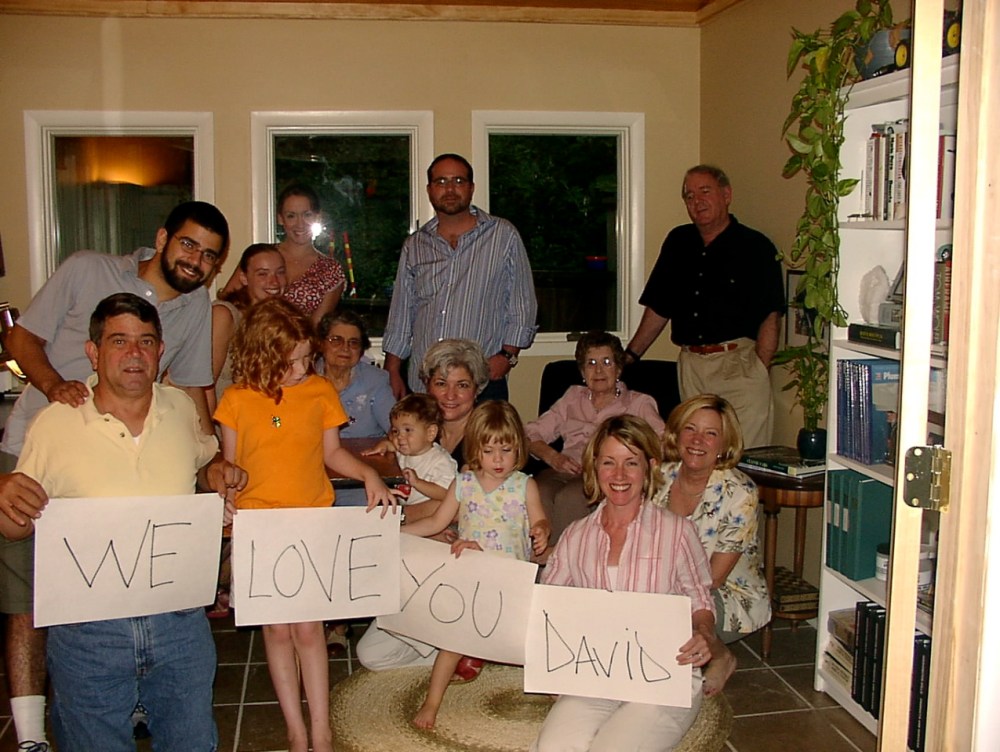 While David was off to war, his younger brother finished what David had started