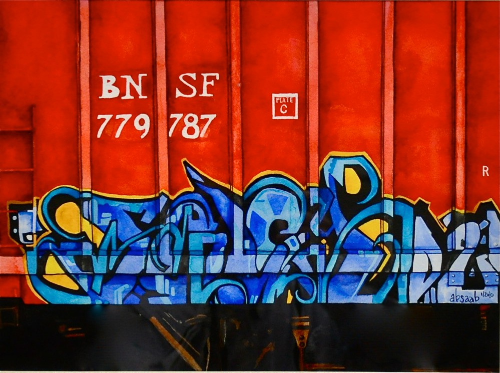 graffiti train