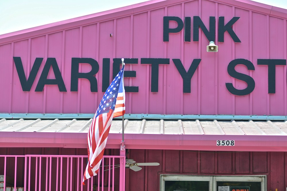 front of the building