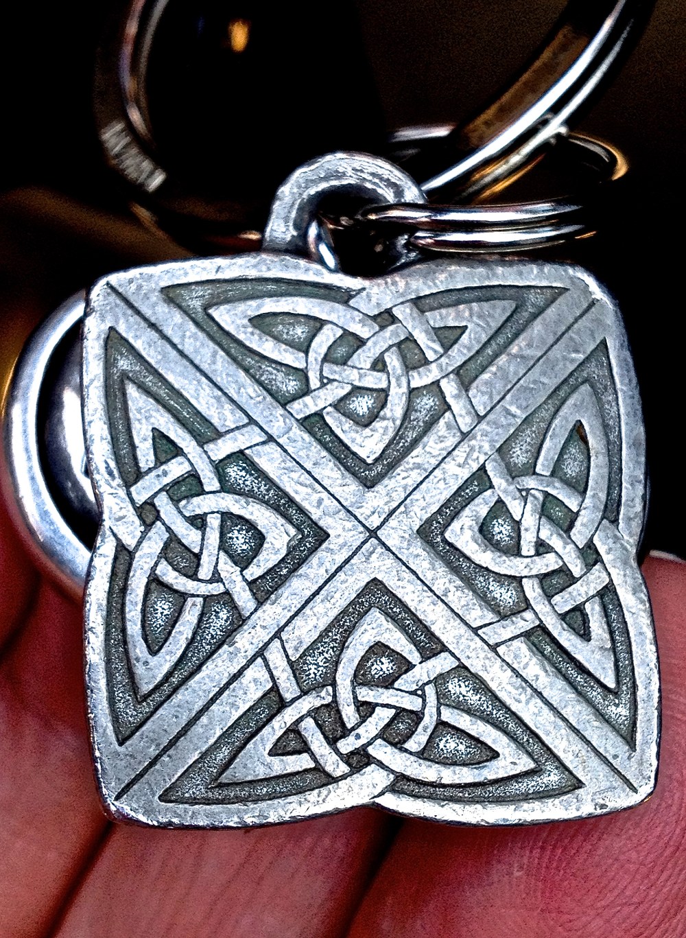 My mother's key chain, Just imagine how old & why those symbols mean