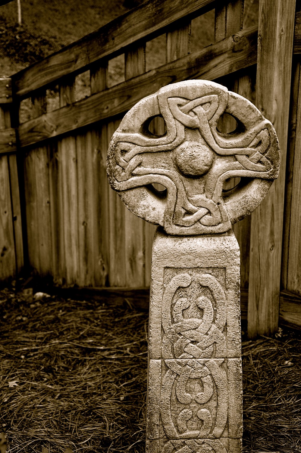 Uncle Calvin's backyard