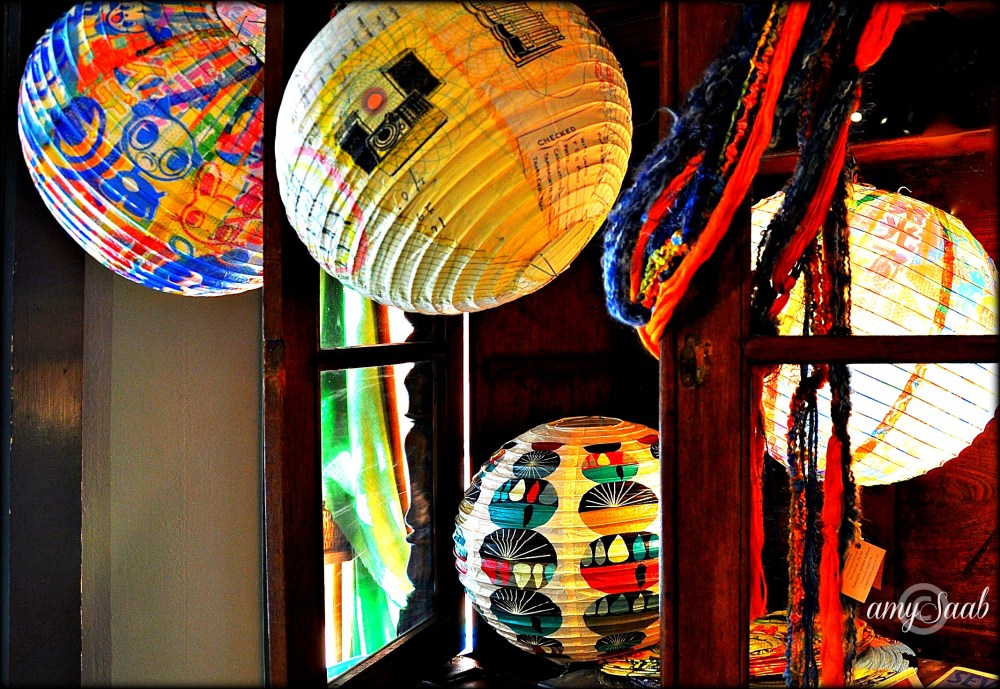 paper lanterns
