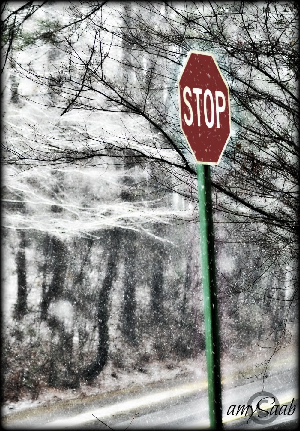 stop & snow