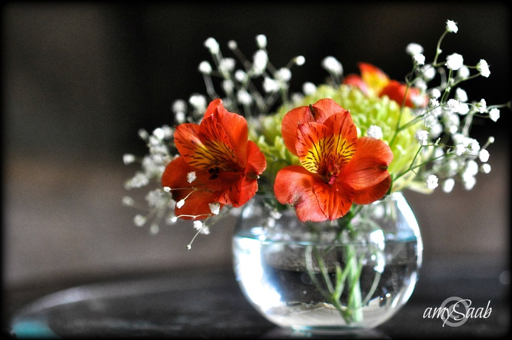 little glass bowl of sunshine