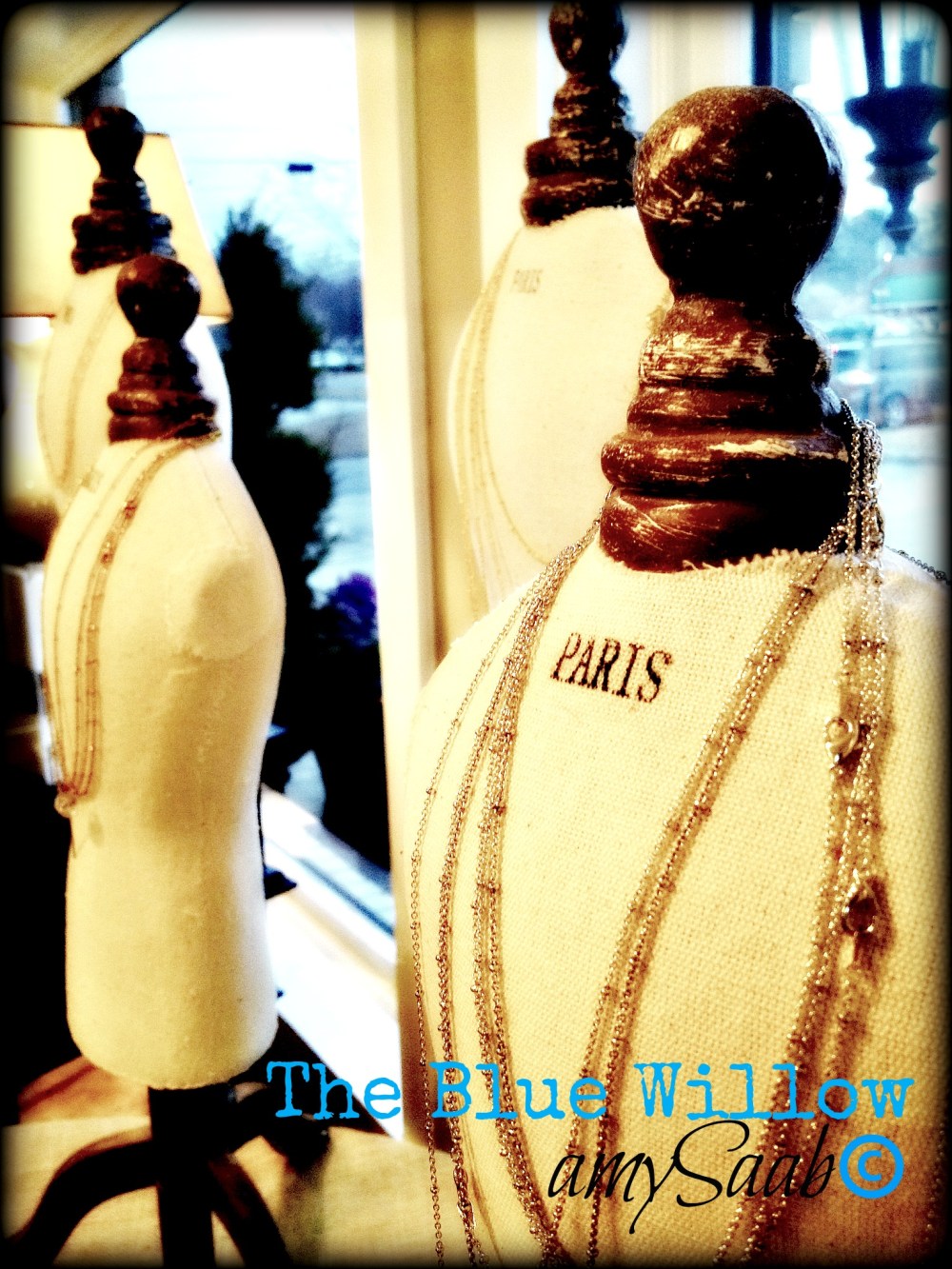 Why do we not see these mannequins say 'AMERICA'?