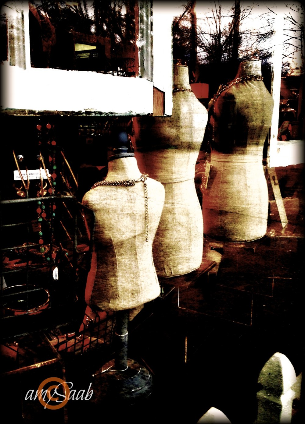 The Blue Willow's window