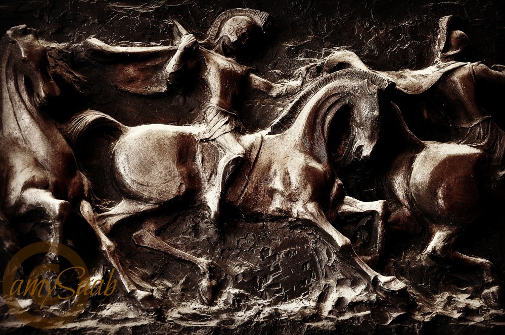 the Romans are at Triple E farm