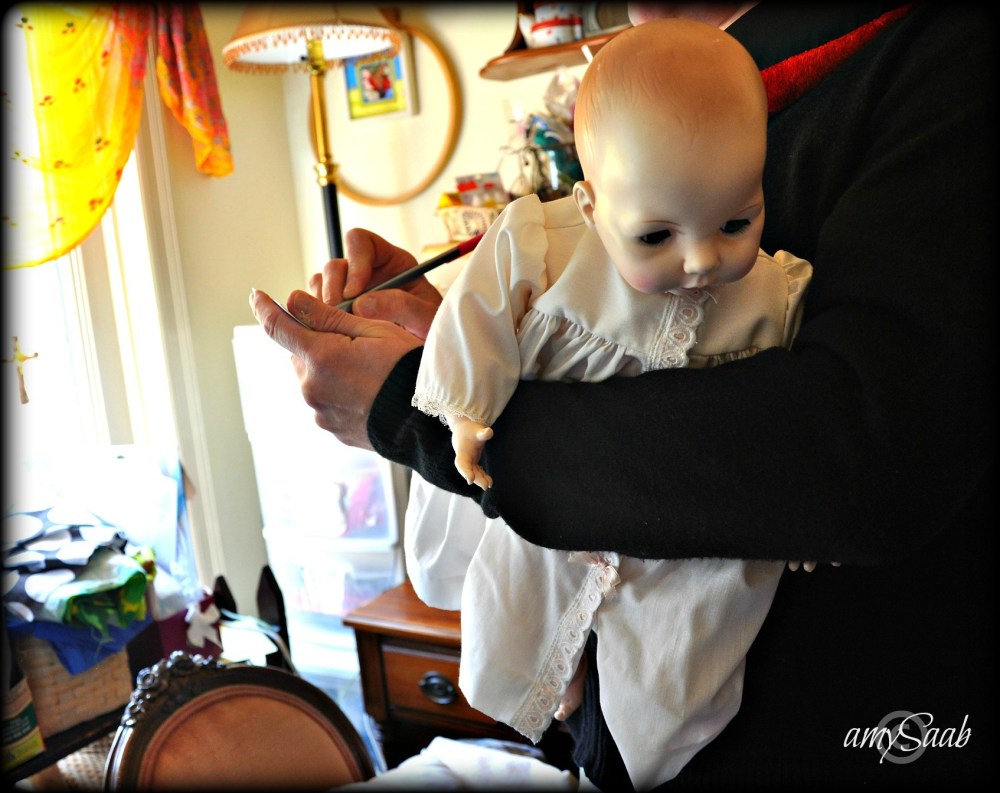 Estate sale baby doll 