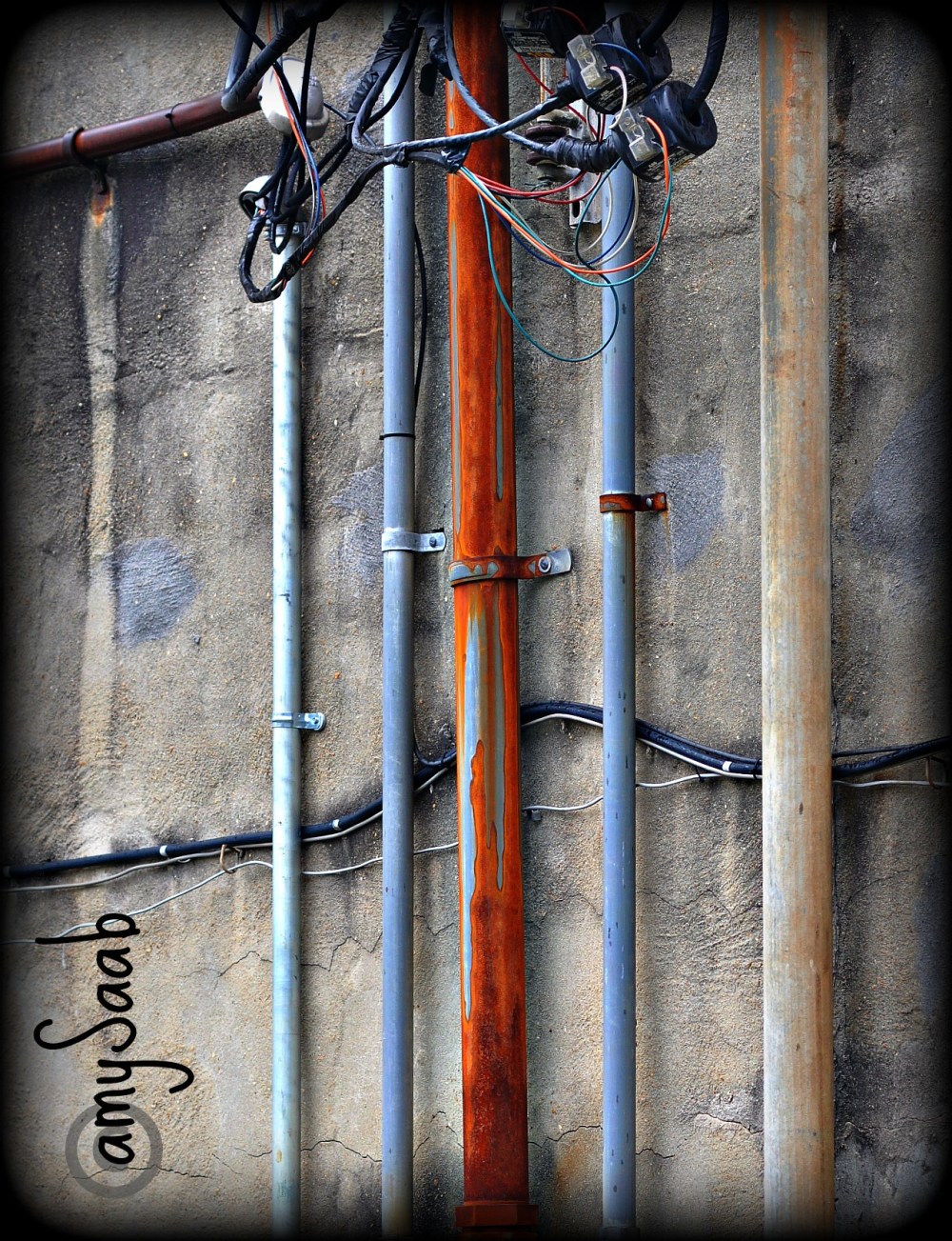 rusty pipes