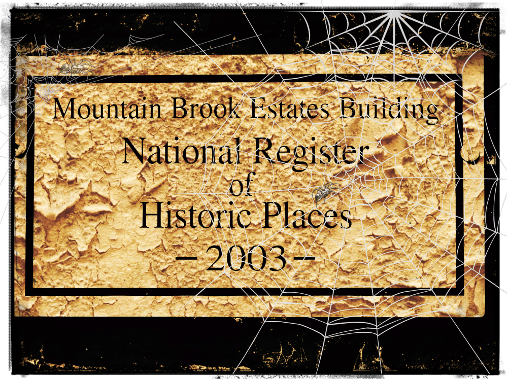 Historical building sign 2003