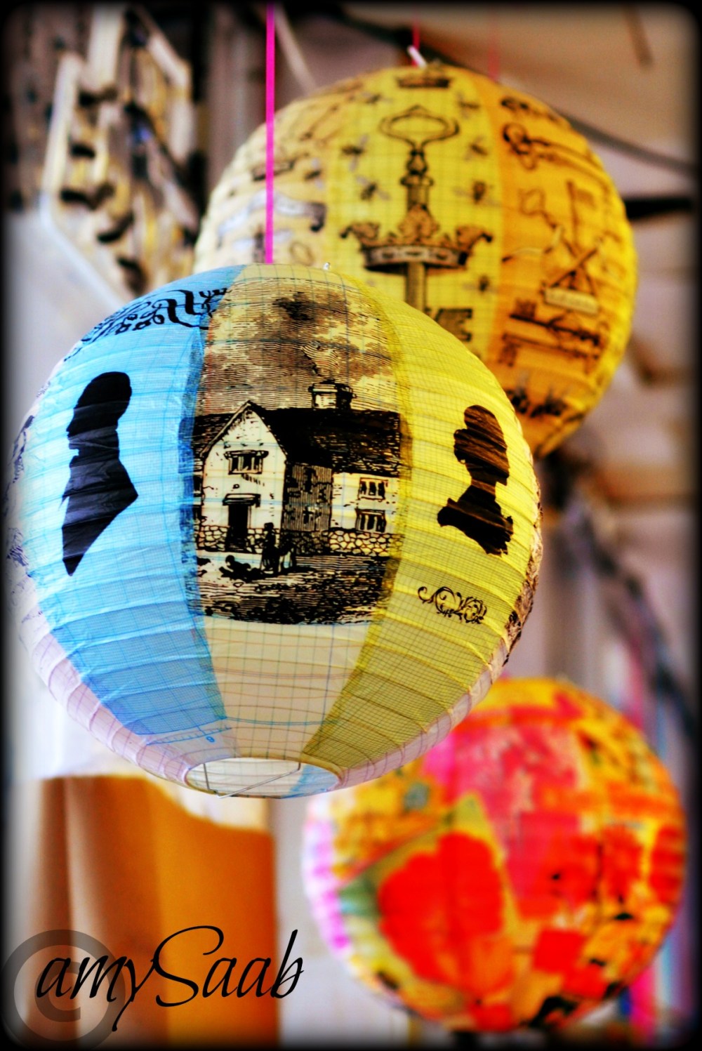 Lanterns in the window, I wish it was my window
