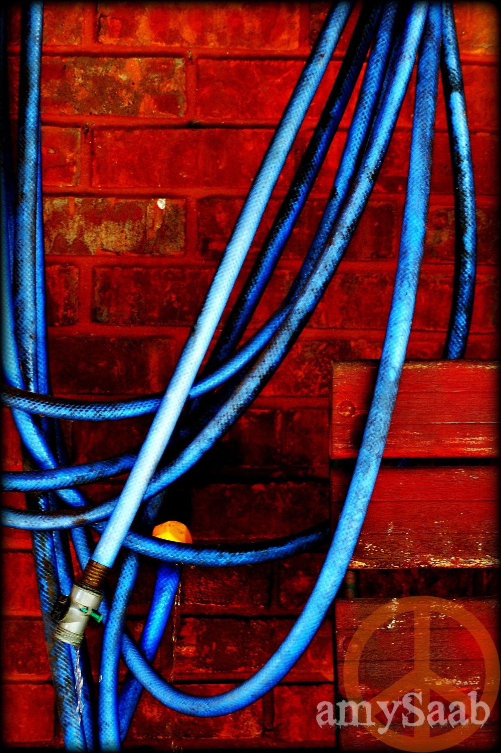 can you call a blue hose art?