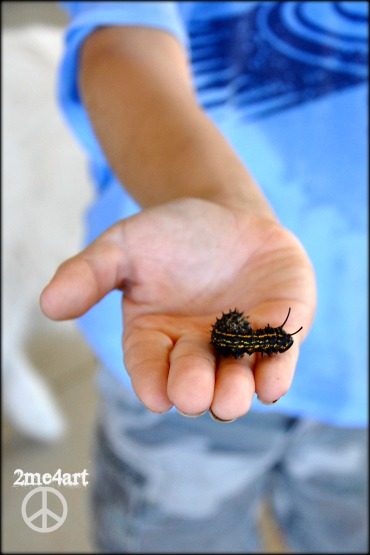 dirt under his nails