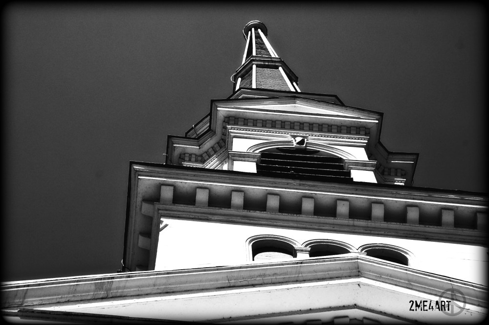 pointing straight to Heaven 
