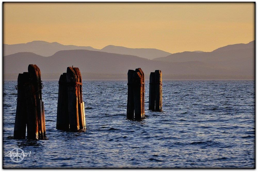 Lake Champlain at sunset