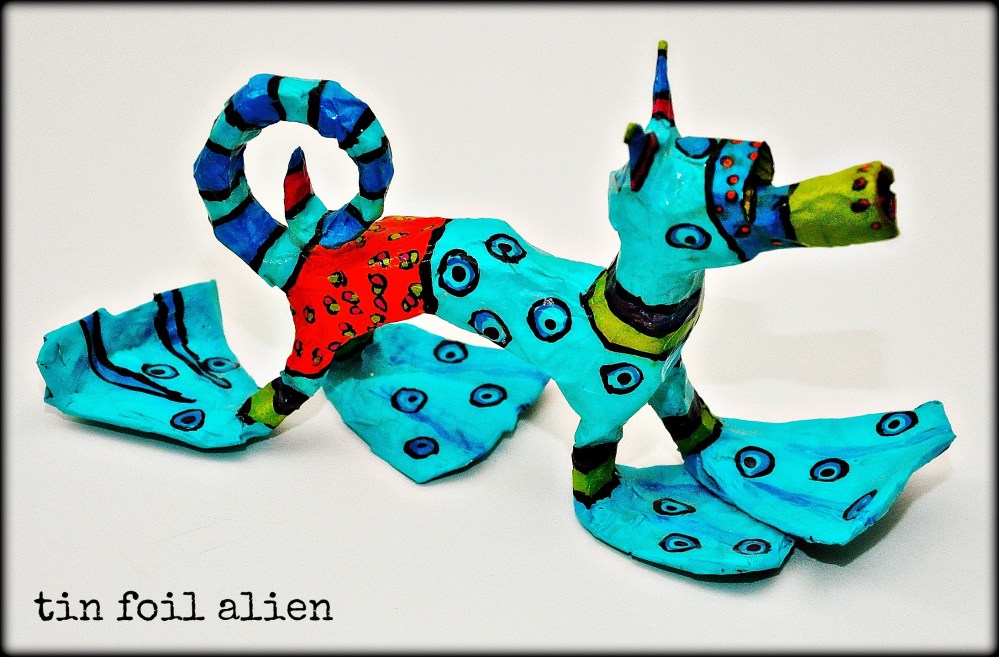 tin foil art project