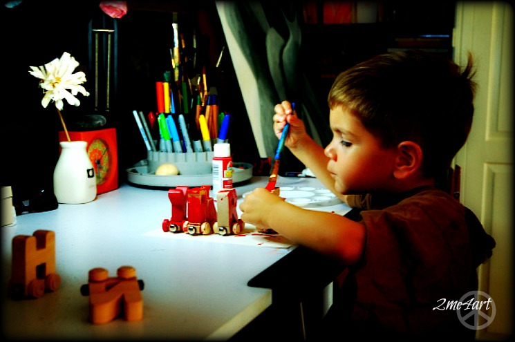 paint the trains red