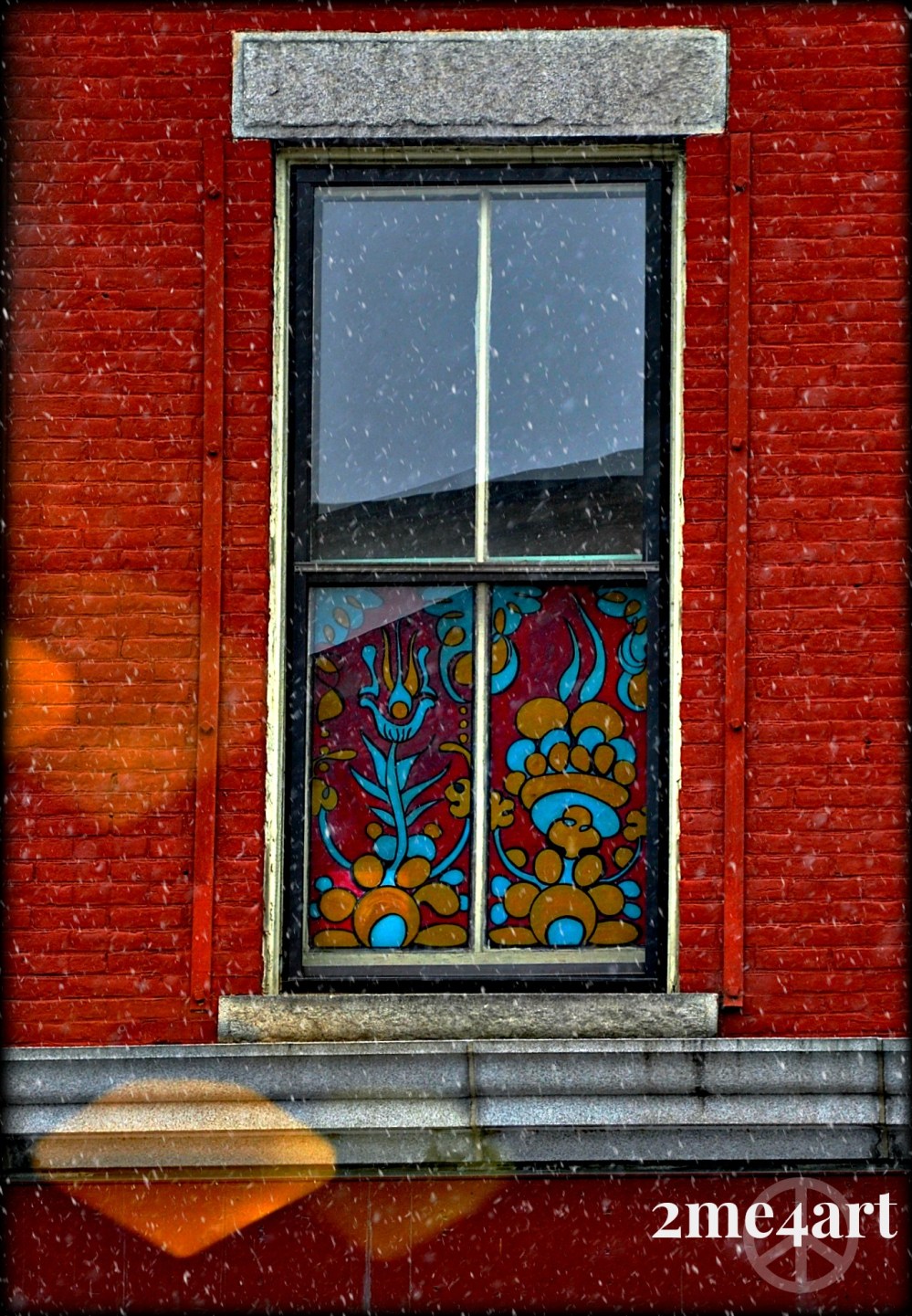 view a window through one
