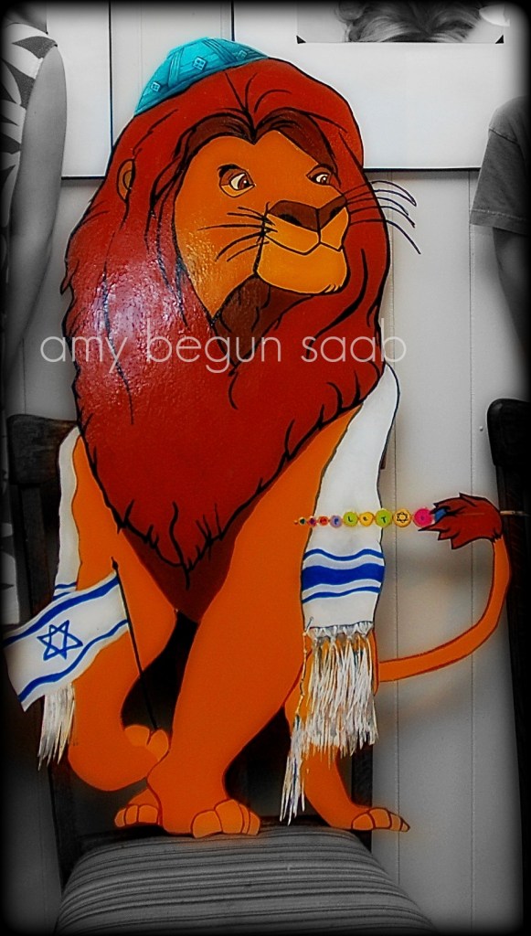 this is Mufasa from the lion king- made to match my Temple.  His Yakima is the copper dome on top of the building