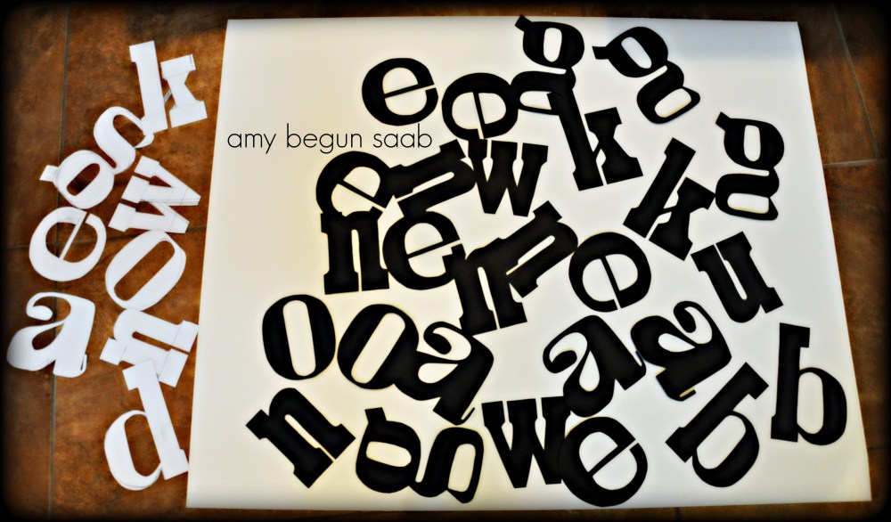 i drew the letters from the font provided.  a first type of art project/commission that I had to make up as I went along.