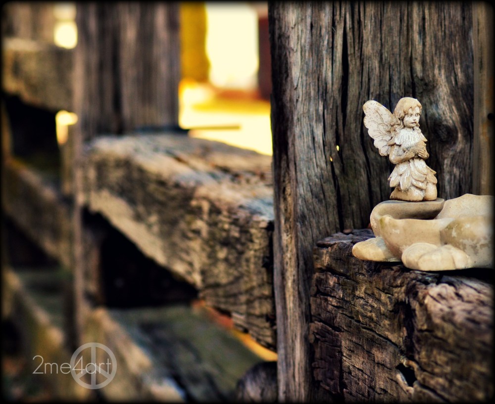fairy on railroad ties