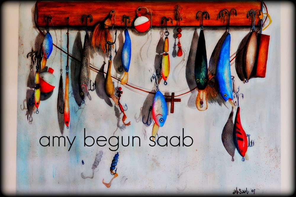 a watercolor painting….sold