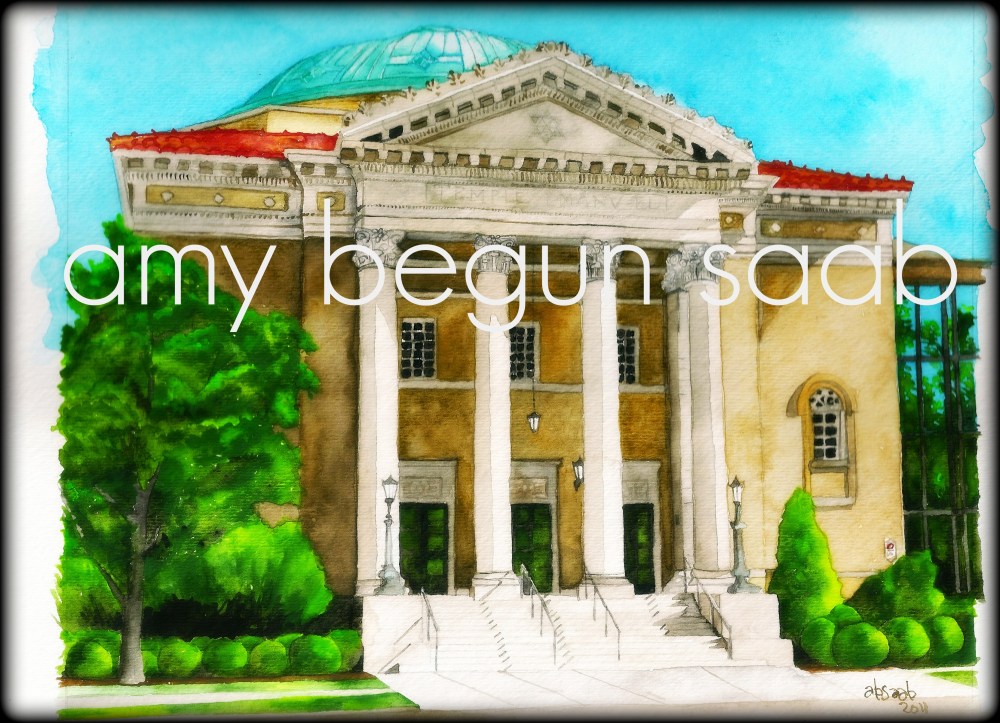 commissioned as a gift for a past president of the congregation 