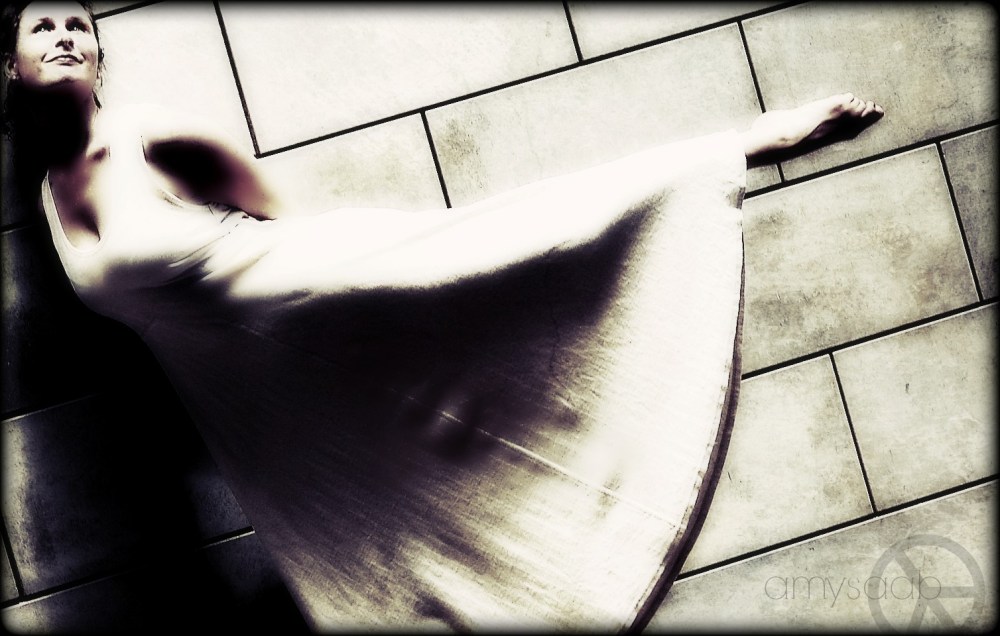 the light was just right for dancing