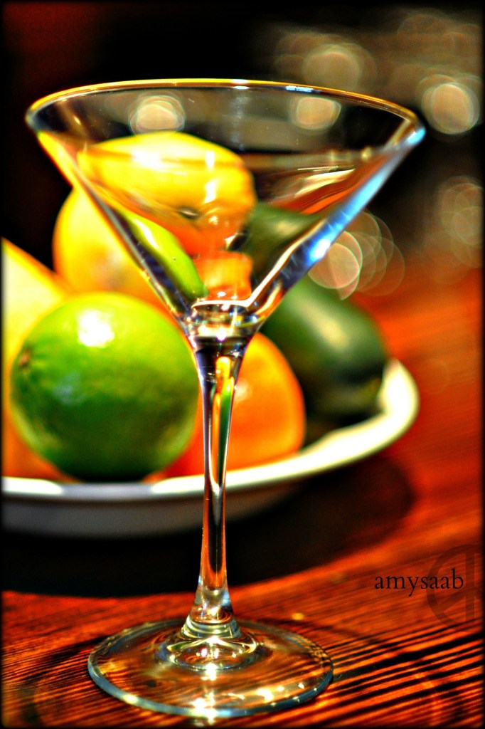 The fruit at the bar. 