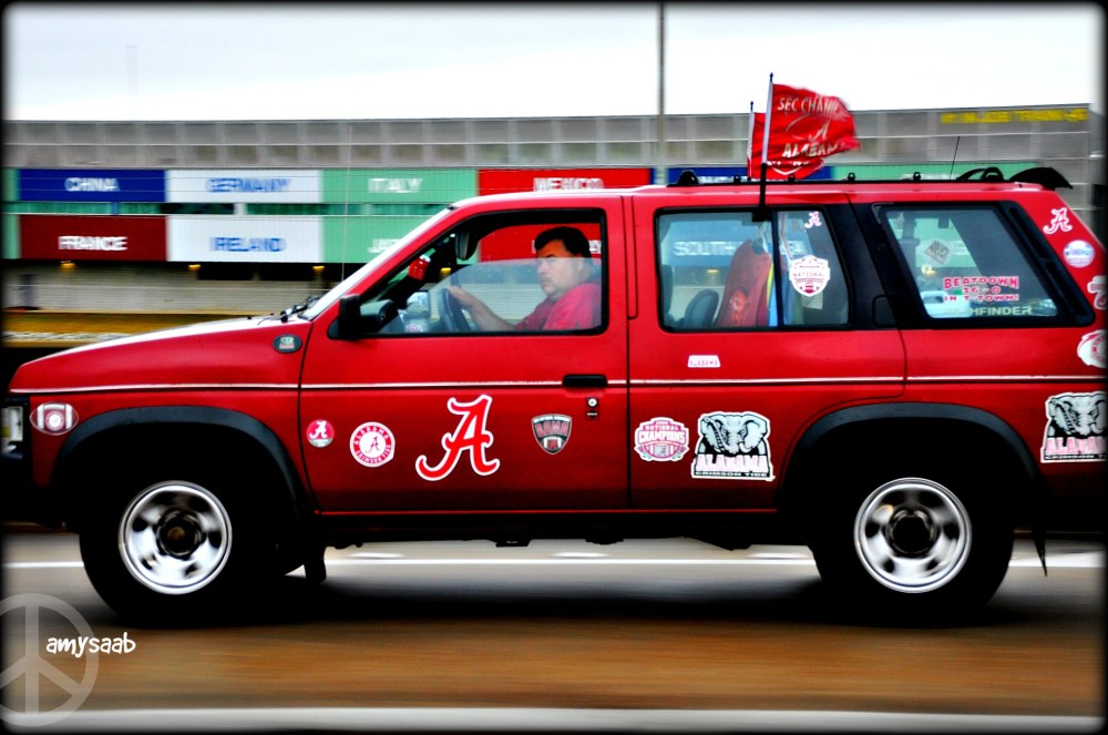 If you are wanting to fit in, slap a University of Alabama or Auburn sticker on your car & go to a meat & three. The key lime pie rocks.