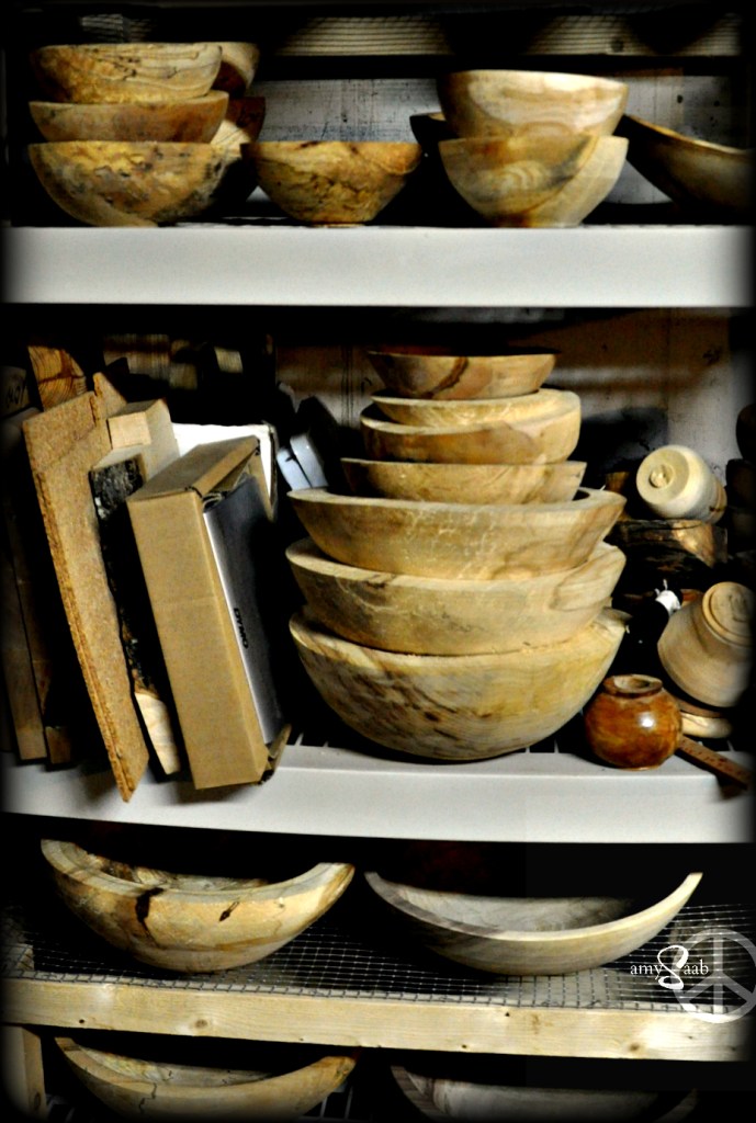 Time is finishing his art. My bowl could take up to 2 months to dry. Worth the wait